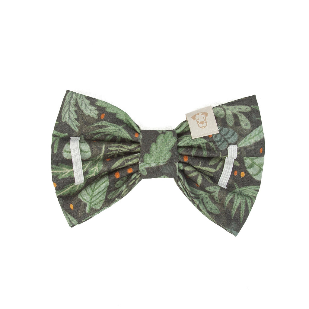 Spring Leaves Dog Bowtie - Blooming Collection