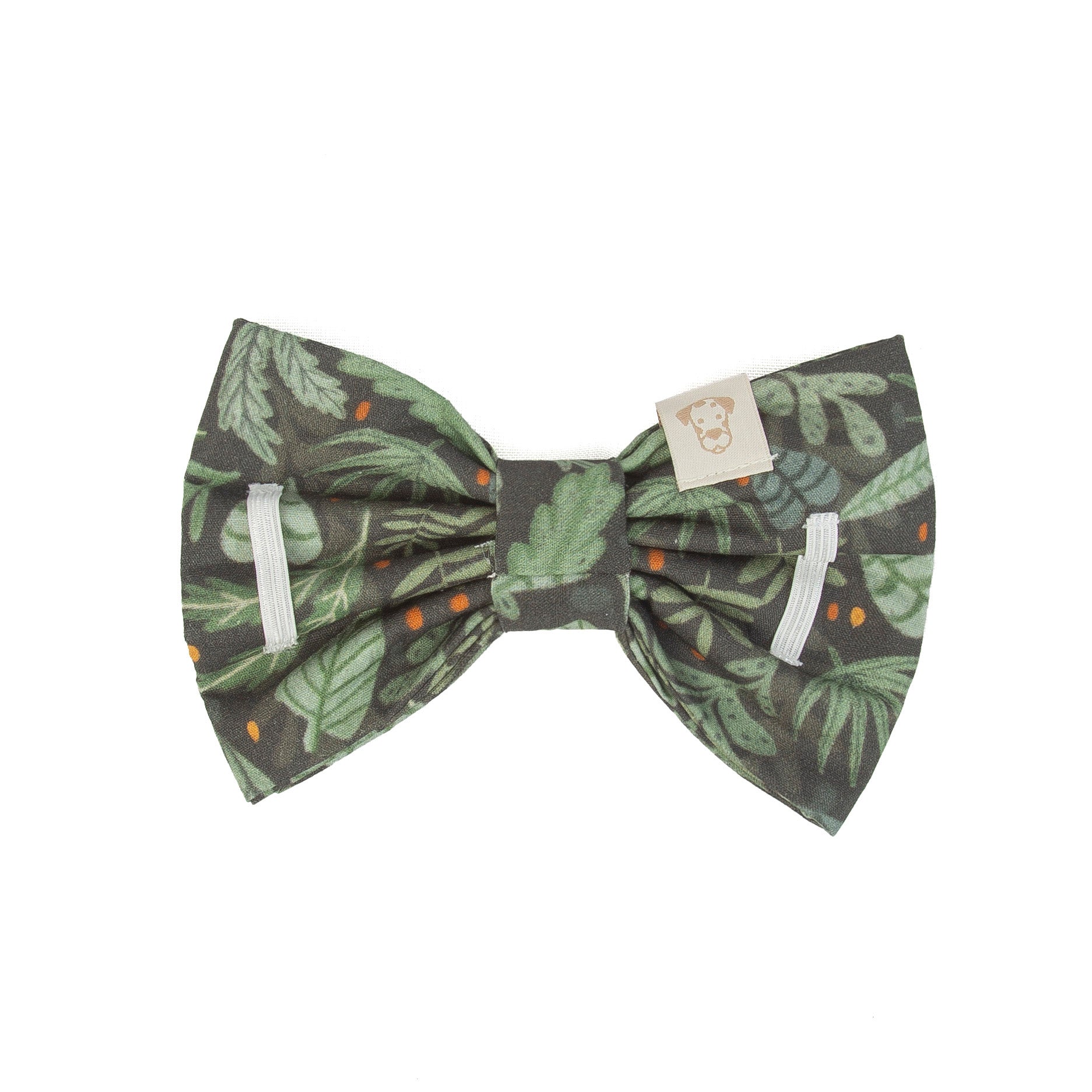 Spring Leaves Dog Bowtie - Blooming Collection