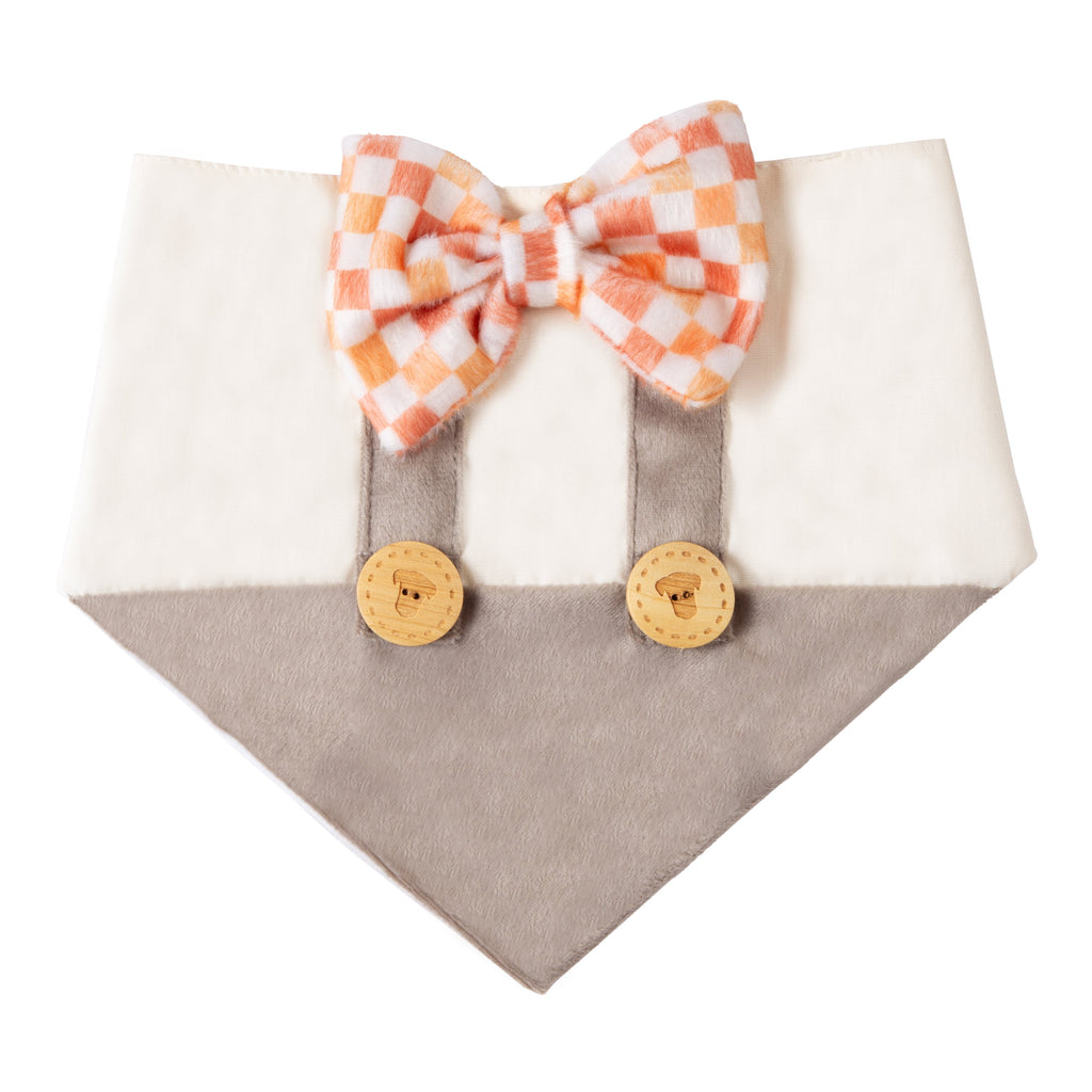 Pet Bandana Suspender Checkered | Autumn Collection - Fall