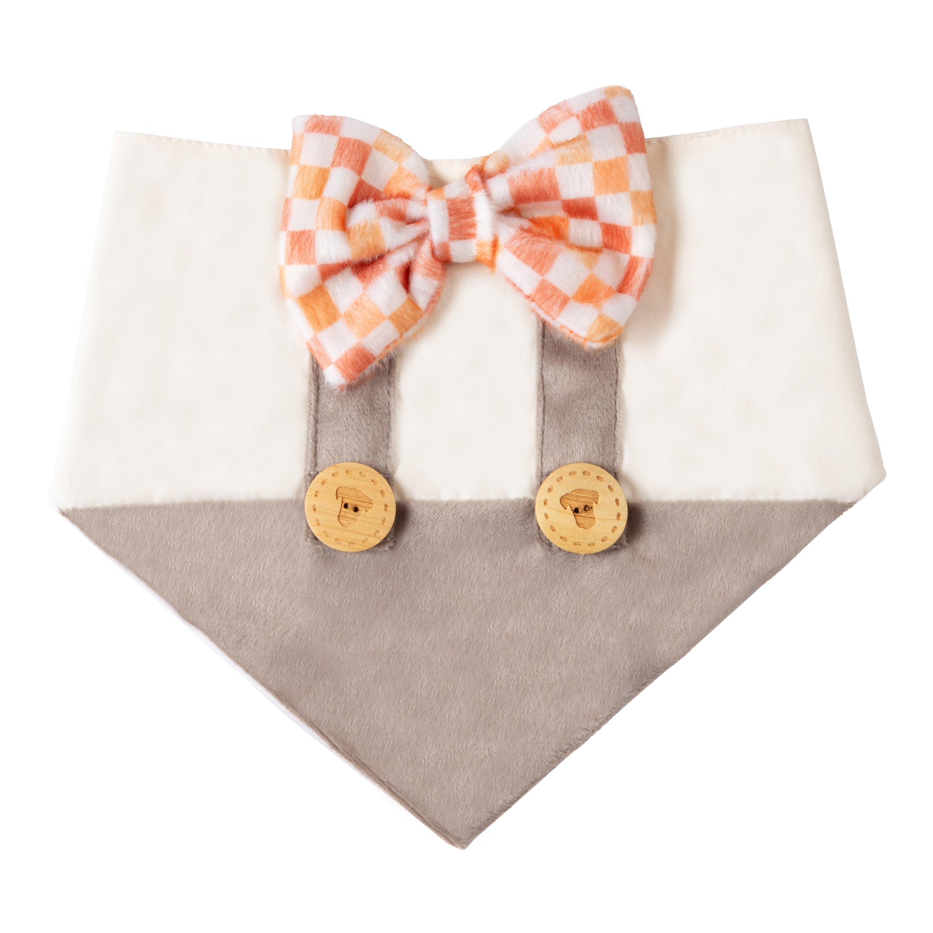 Pet Bandana Suspender Checkered | Autumn Collection - Fall