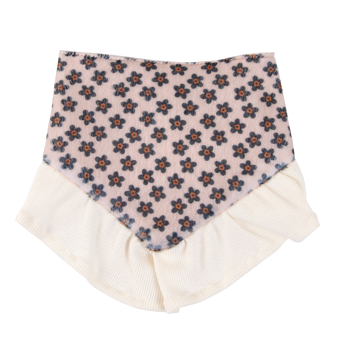  Fall Bandana Ruffles Flower Gingham
