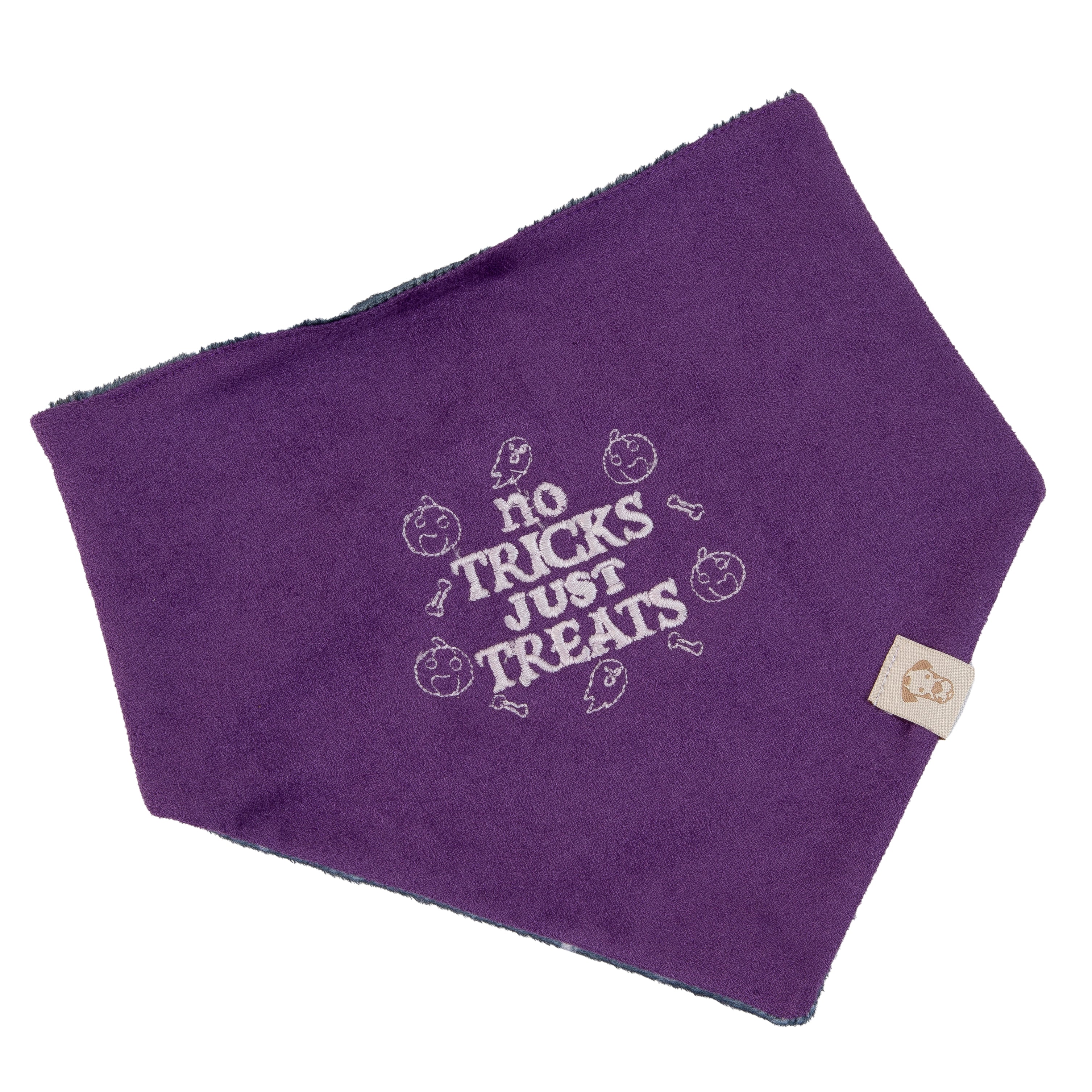 Pet Bandana Halloween NO TRICKS JUST TREATS