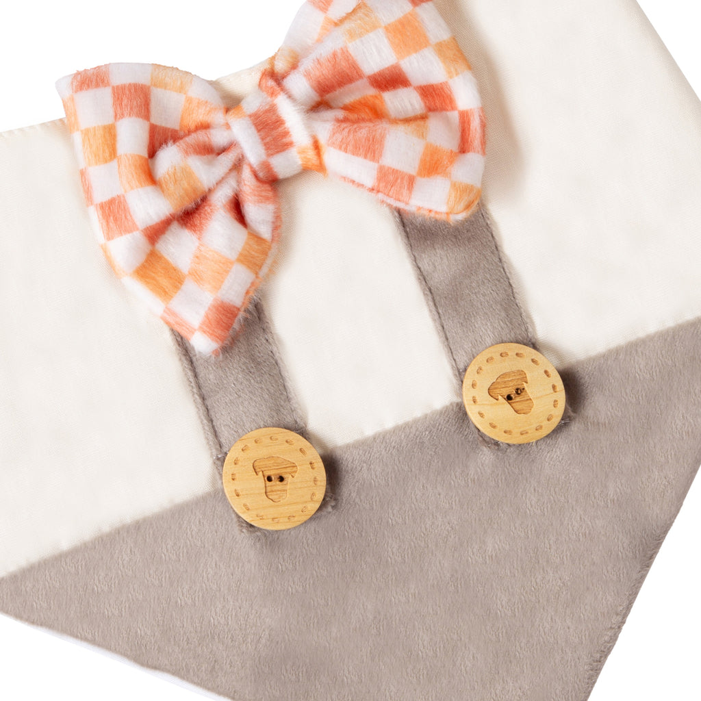 Pet Bandana Suspender Checkered | Autumn Collection - Fall