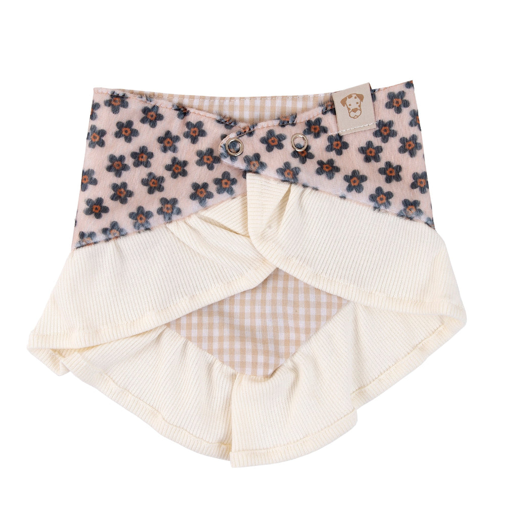  Fall Bandana Ruffles Flower Gingham