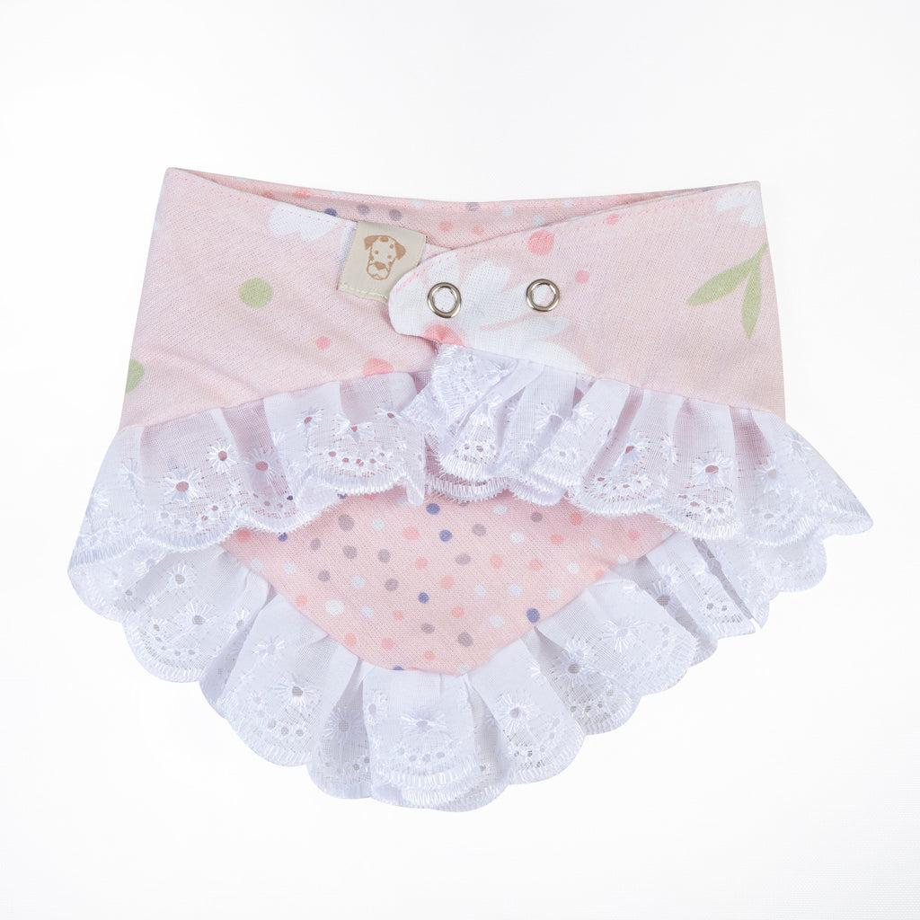 Pet Bandana Lace Skirt | Blooming Collection