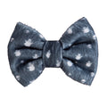 Dog Bow Tie Halloween Ghost | Autumn Collection - Fall (Slip on collar)
