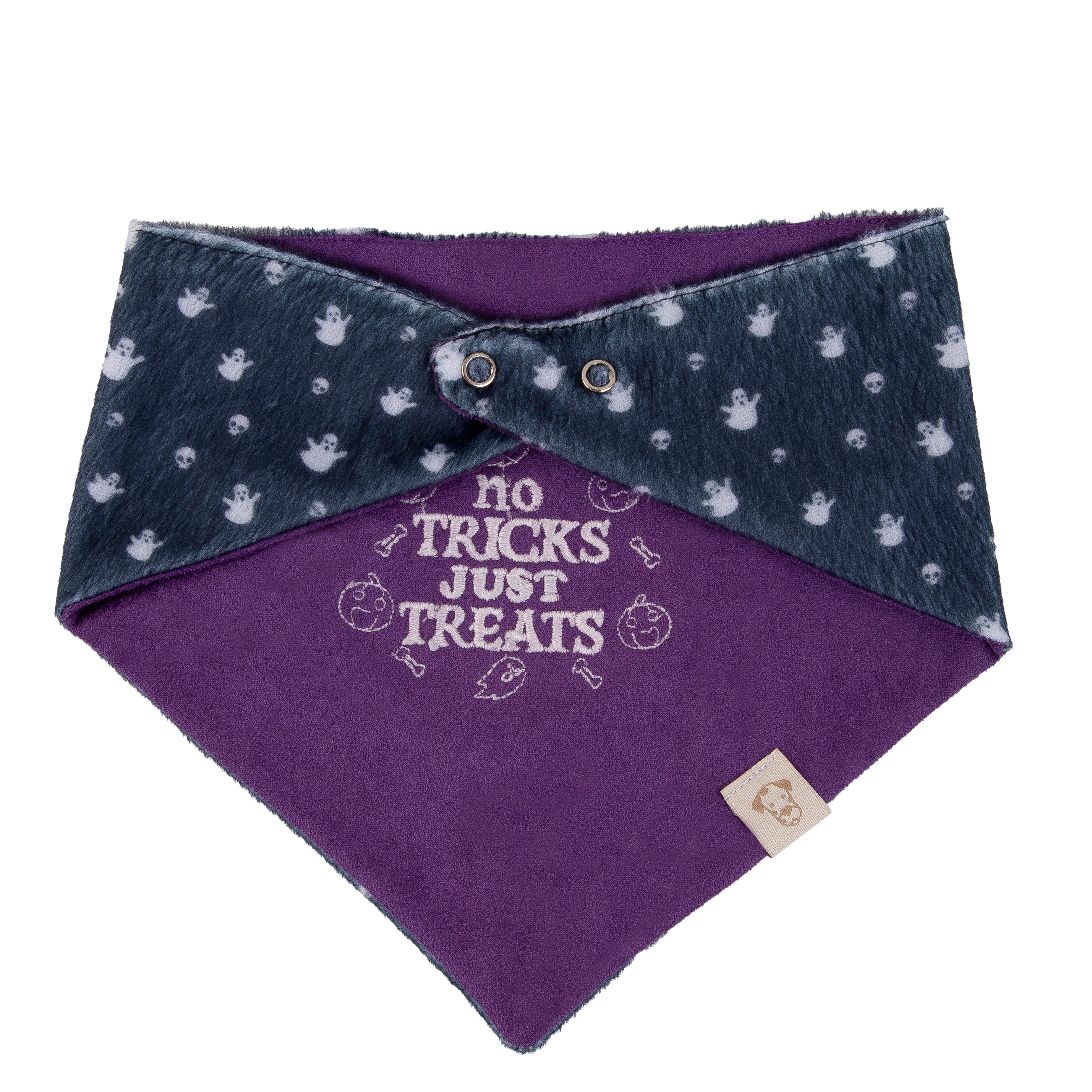 Pet Bandana Halloween NO TRICKS JUST TREATS