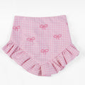 Pet Bandana Coquette Bow Pink Gingham