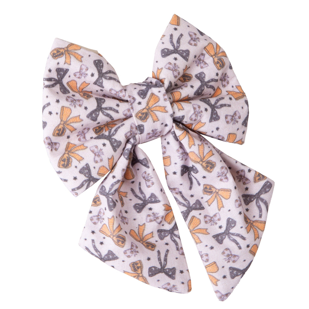 Dog Sailor Bow Halloween Bows | Autumn Collection - Fall (Slip on collar)