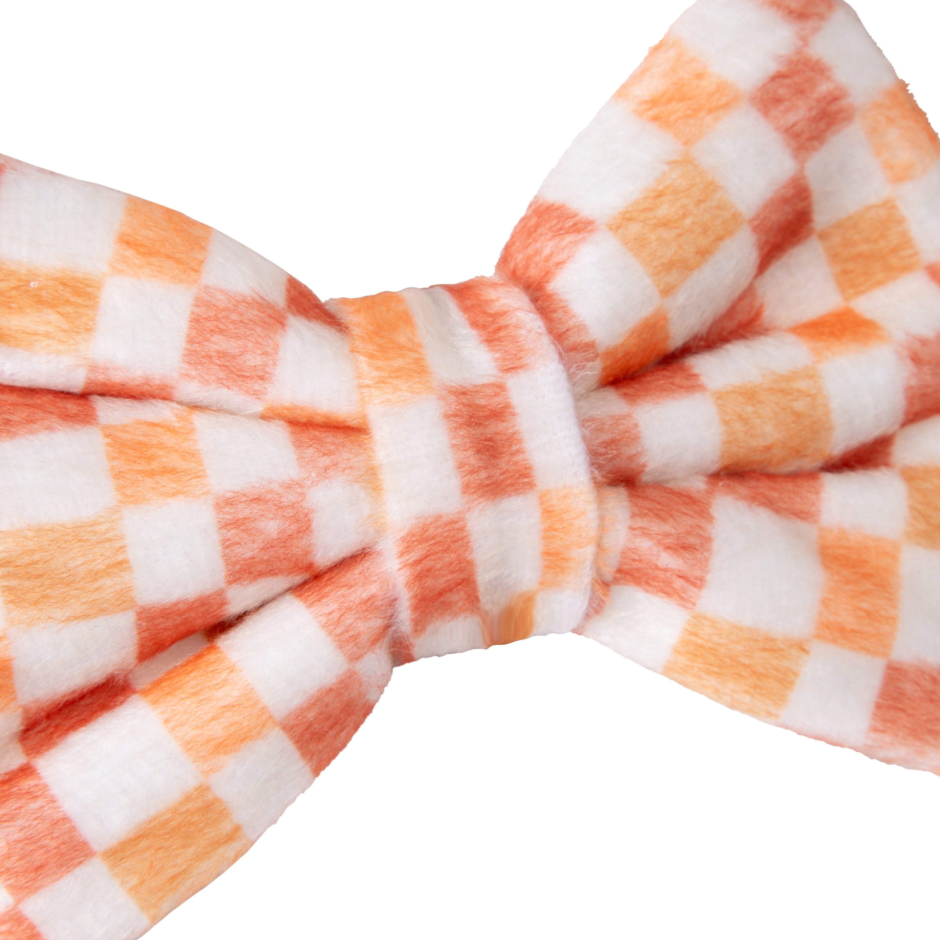 Dog Bow Tie Halloween Checkered | Autumn Collection - Fall (Slip on collar)