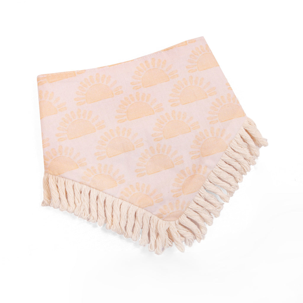 Boho Pet Bandana Sun and Flower | Sunny Day Collection - Dog & Cat (Double Sides & Snap on) (Copy)