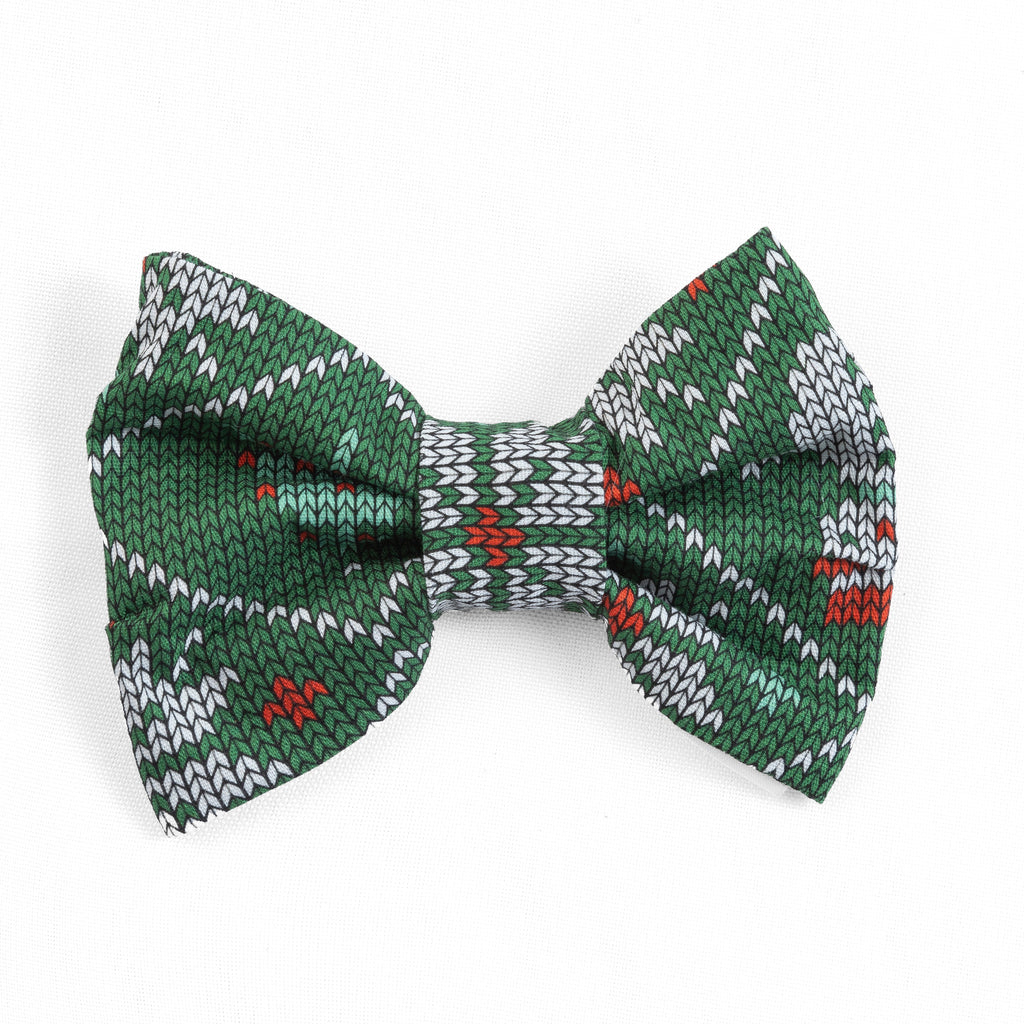 Pet Bowtie Holiday Cheer | Christmas Collection (Slip on collar)