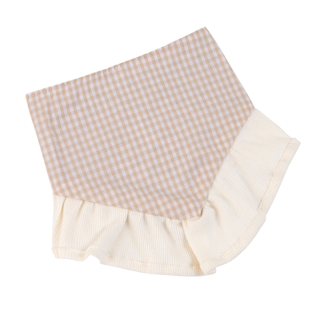  Fall Bandana Ruffles Flower Gingham