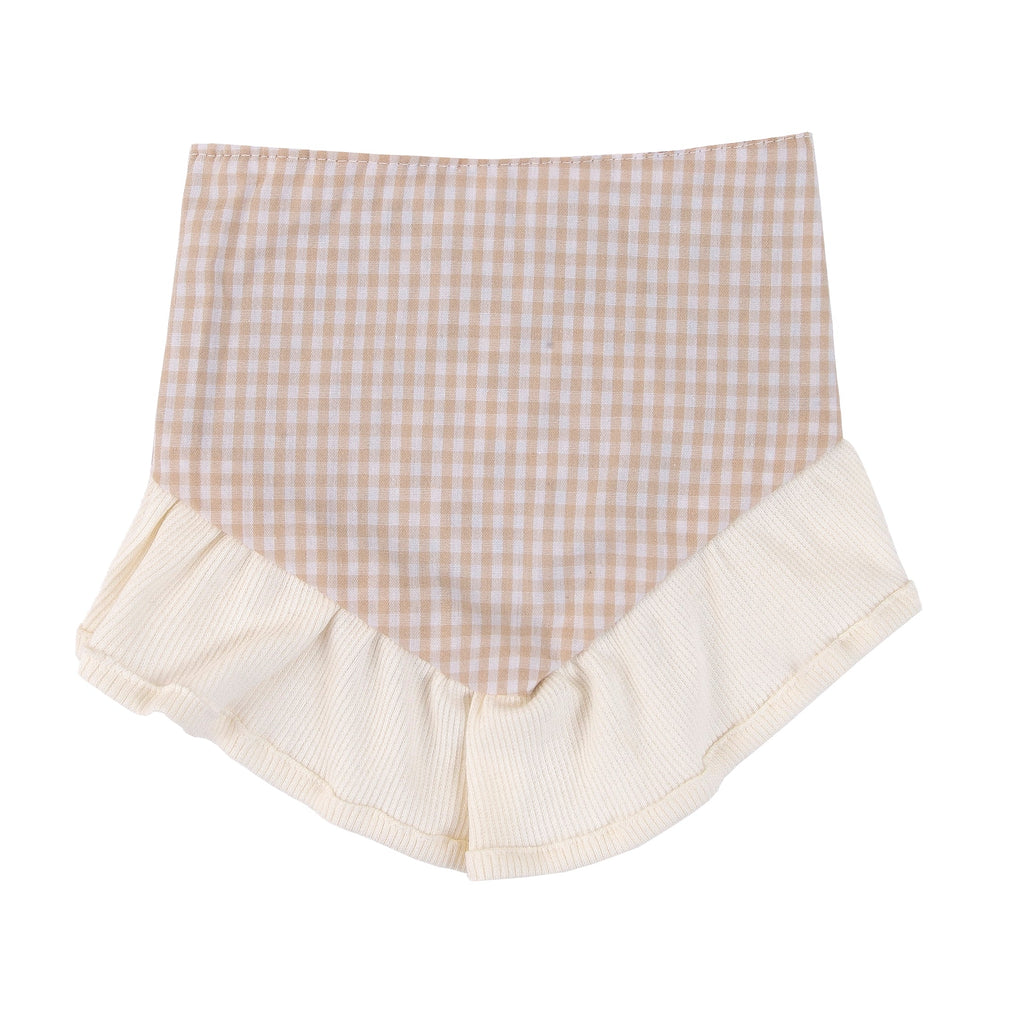 Fall Bandana Ruffles Flower Gingham