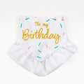Bandana Pawty Time Skirt Birthday for Dogs Colorful