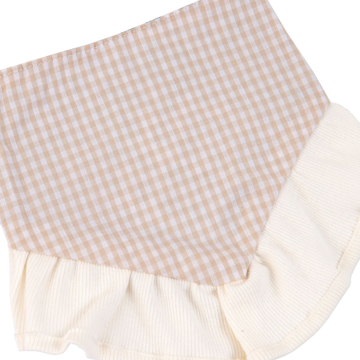  Fall Bandana Ruffles Flower Gingham