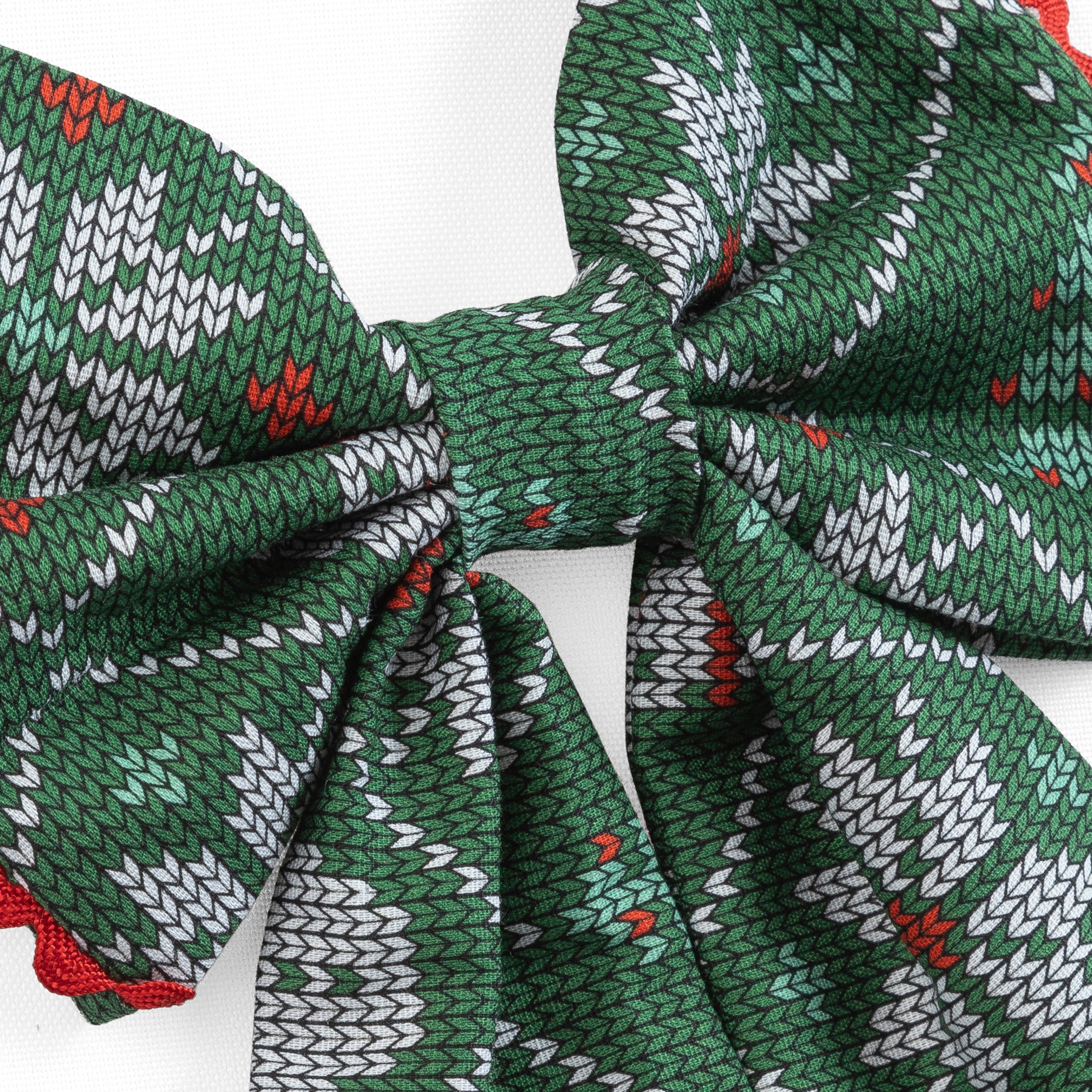 Dog Bow Holiday Cheer | Christmas Collection (Slip on collar)