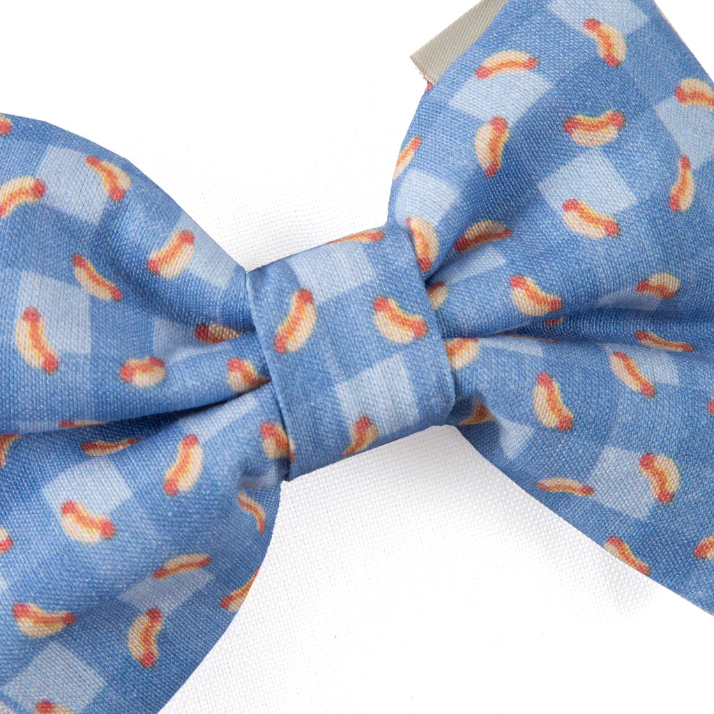 Pet Patriotic Bow Tie Hot Dog | Patriotic Collection 4 of july Dog & Cat