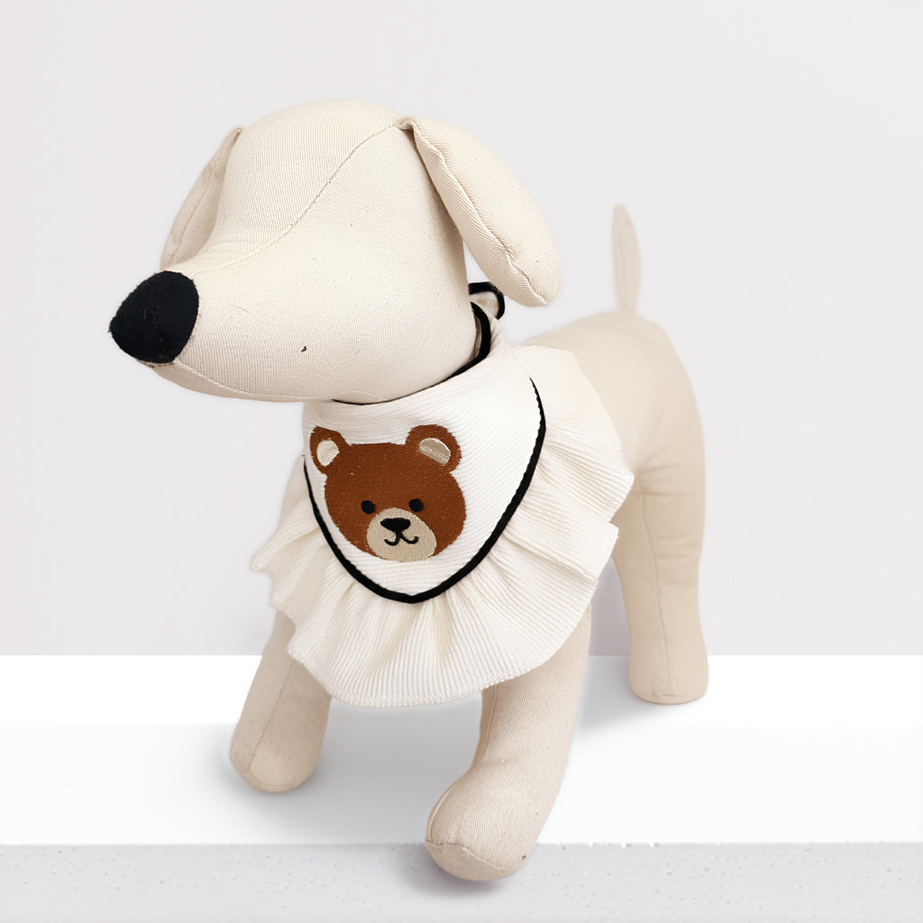 Pet Bandana | Bear Ruffles 